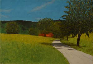 Vers la ferme  46x33  privé         